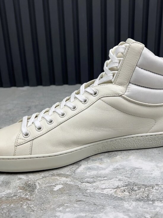 Gucci Ace Band Graphic Print Sneakers Calfskin White 10 G or 10.5 US or 44 EUR main image 6